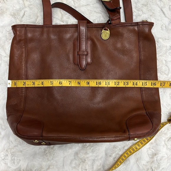 Leather Co. by Liz Claiborne‎ Brown Leather Tote - Picture 8 of 11